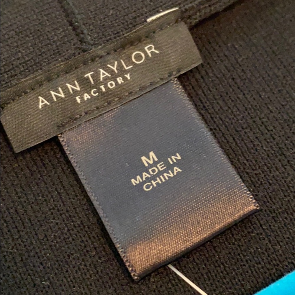 Ann Taylor NWT  black dress, size M - Picture 4 of 5